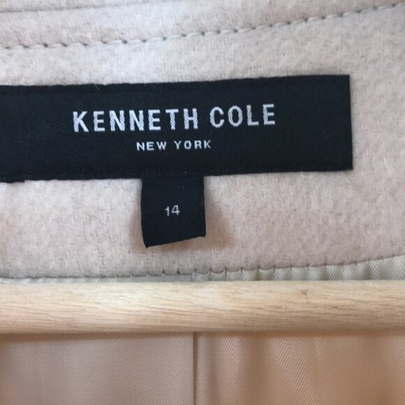 Kenneth Cole Wool Blend Maxi Wrap Coat - Picture 8 of 9